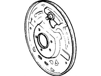 Mopar 5066151AA Plate-Brake Backing