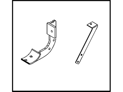 Mopar 5183053AA Bracket Kit-Side Step