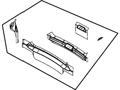 Mopar 5074974AD Panel