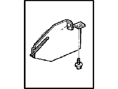 Mopar 52097944 Shield Center Bearing