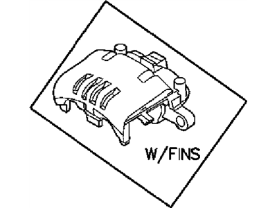 Mopar 5104758AA CALIPER-Disc Brake