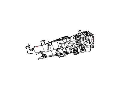 2002 Dodge Ram 1500 Steering Column - 55351286AA