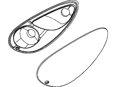 Mopar 5116223AB Lamp-Tail Stop Turn