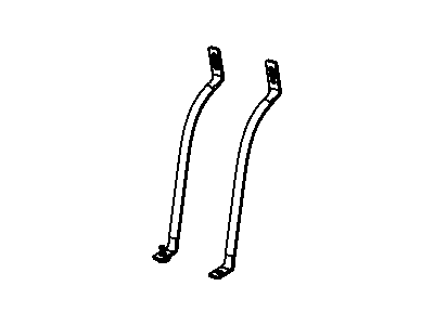 Mopar 55394098AE Radiator Crossmember Brace