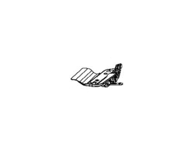 2012 Dodge Journey Hood Hinge - 68066454AG