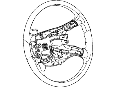 2001 Dodge Neon Steering Wheel - UF651L8AA