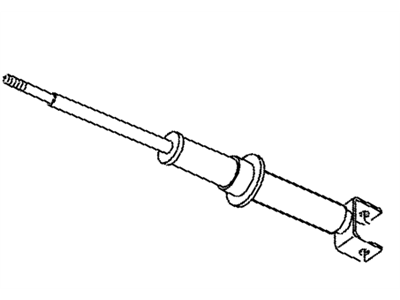 Mopar 4895050AA Shock Absorber Suspension Rear