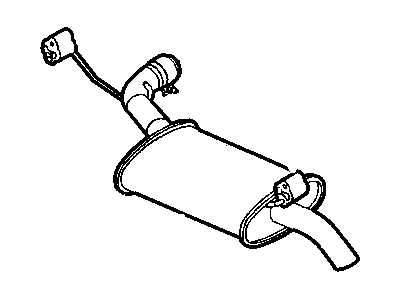 Mopar 4581369AH Resonator-Exhaust