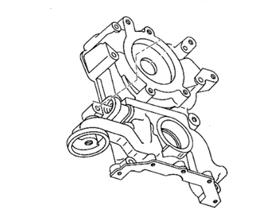 2003 Dodge Ram 3500 Timing Cover - 53020971AE