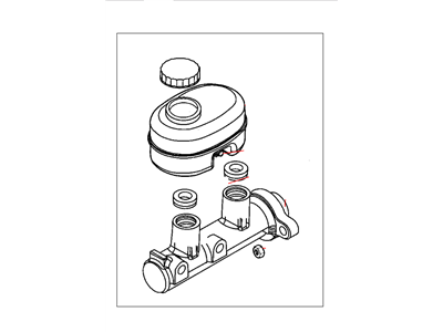 Mopar 5072994AA Brake Mastr Cylinder