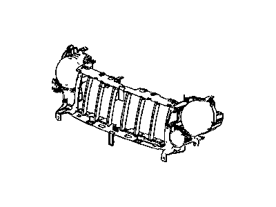 Mopar 55156968AF Reinforce-Grille Opening