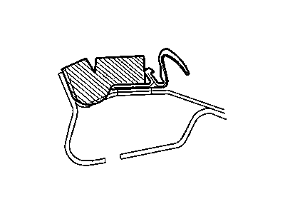 Mopar 4724960AA Insert-RETAINER L-Shape