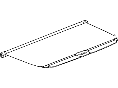 Mopar 5HS38BD1AA Cover-Cargo Compartment