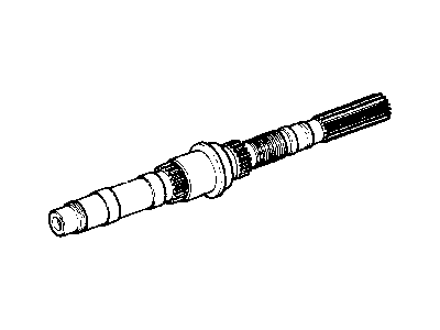 Mopar 5012313AA Shaft-Transfer Case