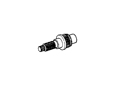 Mopar 5012321AA Shaft-Transfer Case