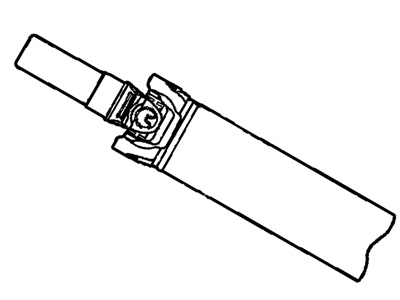 Mopar 52097819AB YOKE-Drive Shaft