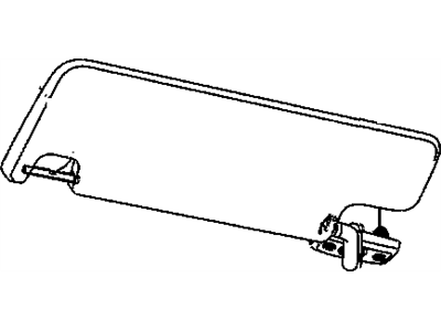 Mopar 5KE44XDVAI Visor