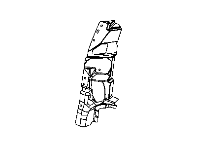 Mopar 5067588AB Panel-Radiator Closure