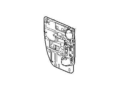 Mopar 55276170AC Shield-Rear Door