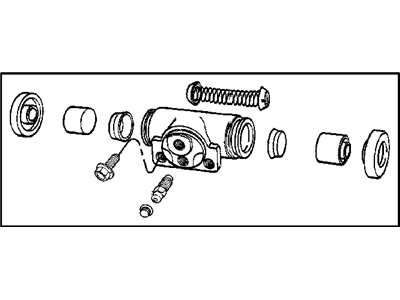 Mopar 5114493AA Wheel Cylinder-Wheel