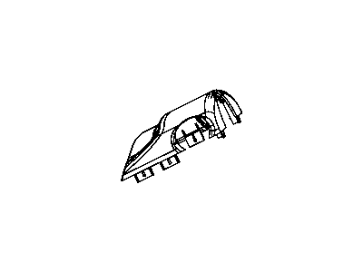 Mopar 5057408AC SHROUD-Steering Column