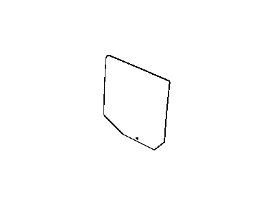 Mopar 55395732AB Glass-Rear Door