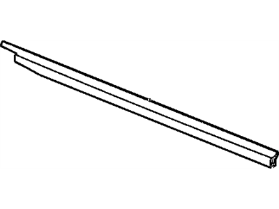 Mopar 55346672AC WEATHERSTRIP-Front Door