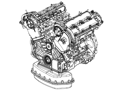 Mopar 5158048AD Engine-Complete