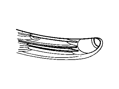 Mopar 4574822 Grille-Lower Cooling