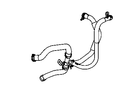 Mopar 5072186AA Hose-Water Pump Inlet