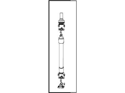 Mopar 68034653AB Rear Drive Shaft