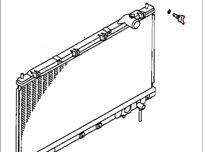 1995 Dodge Avenger Radiator - MR127911