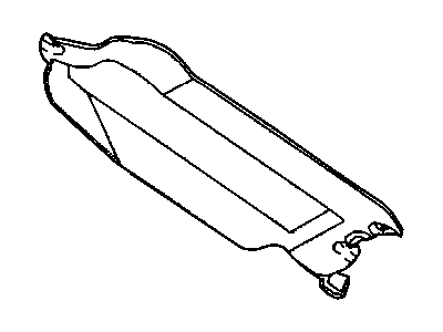 Mopar 4881505AC Shield-Heat