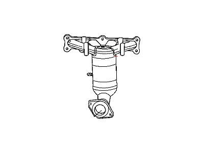 Mopar 5105460AC Exhaust Manifold And Catalytic Converter Maniverter