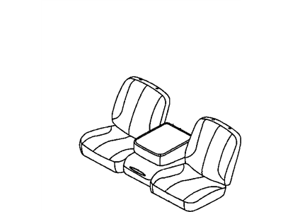 Mopar 1NL801D3AA Front Seat Back Cover