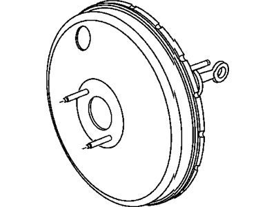 2002 Dodge Grand Caravan Brake Booster - 4721613AA