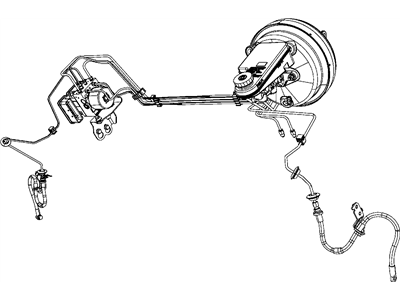 Mopar 5175421AA Clip-Brake Line