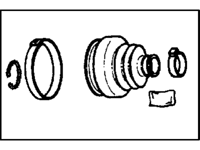 Mopar 5142215AA Boot Kit-Half Shaft