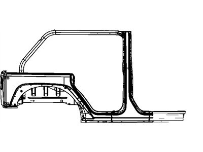 Mopar 55397172AD Panel-WHEELHOUSE