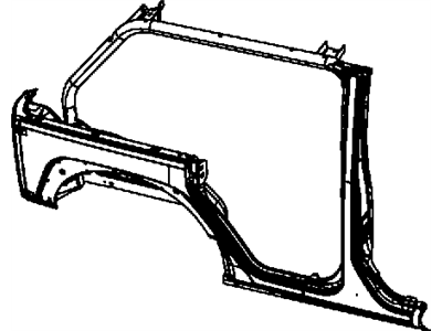 Mopar 55395709AE Seal-B-Pillar Belt Body Side