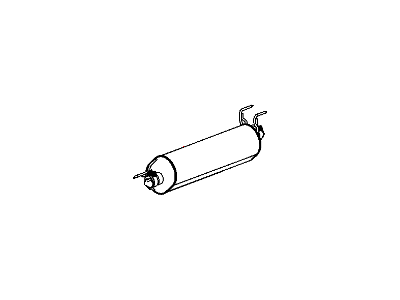 Mopar 52103510AE Exhaust Muffler