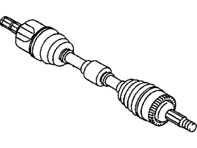 Mopar MR357809 Front Axle Shaft