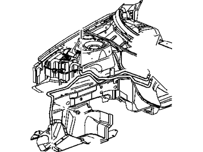 Mopar 4596701AB Tube-Heater Core