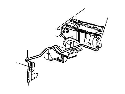 Mopar 4596467AB Tube-Heater Core