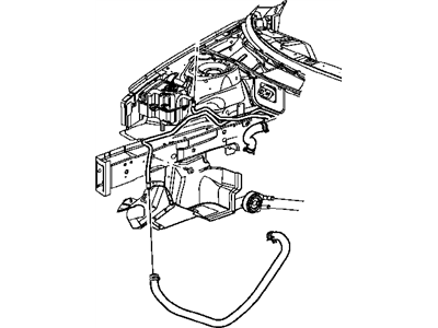 Mopar 4899127AB Hose-Heater Return