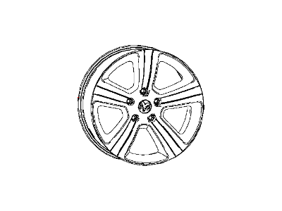 2014 Ram 1500 Spare Wheel - 1UB18GSAAA