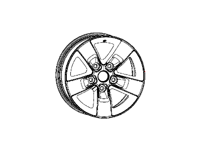 2013 Ram 1500 Spare Wheel - 1UB12GSAAA