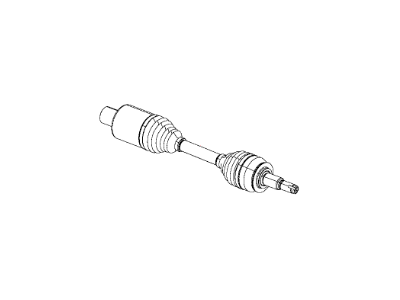 Mopar 52123658AD Axle Half Shaft