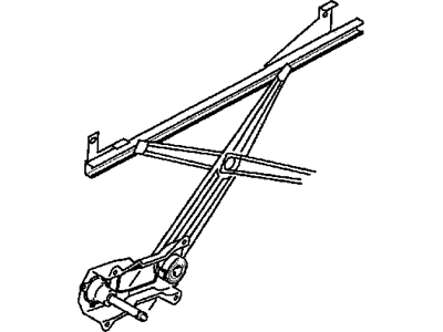 1995 Chrysler Sebring Window Regulator - MR264243