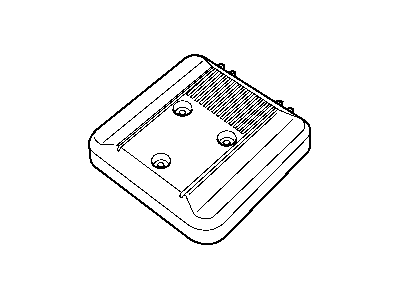 Mopar 56040997AA Cover-Radio